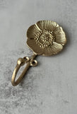 Brass Poppy Hook