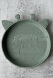 Silicone Giraffe Plate