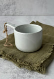 White Ceramic Measuring Cup