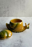 Ceramic Snail Pot with Lid