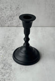 Black Tanna Candle Holders