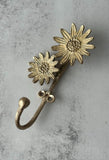 Brass Daisy Duo Hook