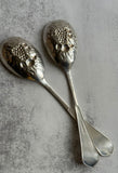 Silver Berry Serving Spoons