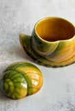 Ceramic Snail Pot with Lid