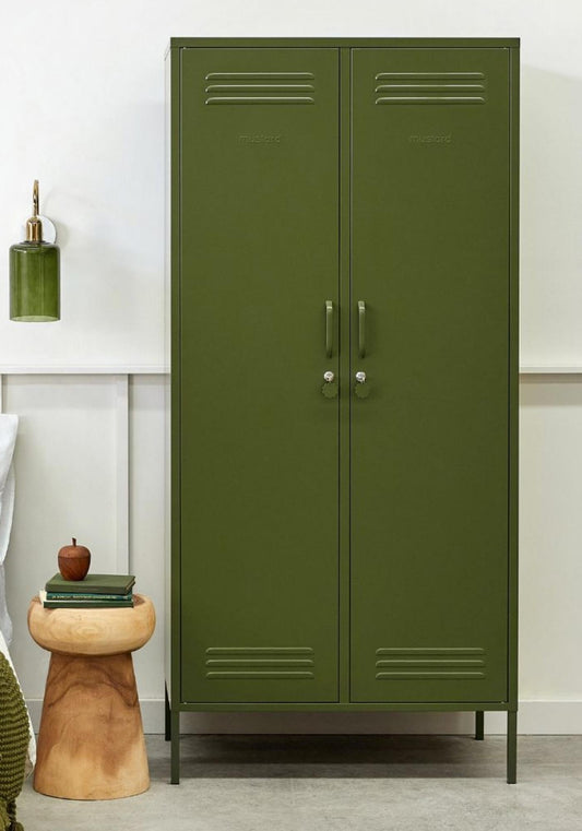 The Olive Green Twinny Locker - by Mustard Made