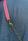 Roxi Leather Chain Link Shoulder/ Belt Bags