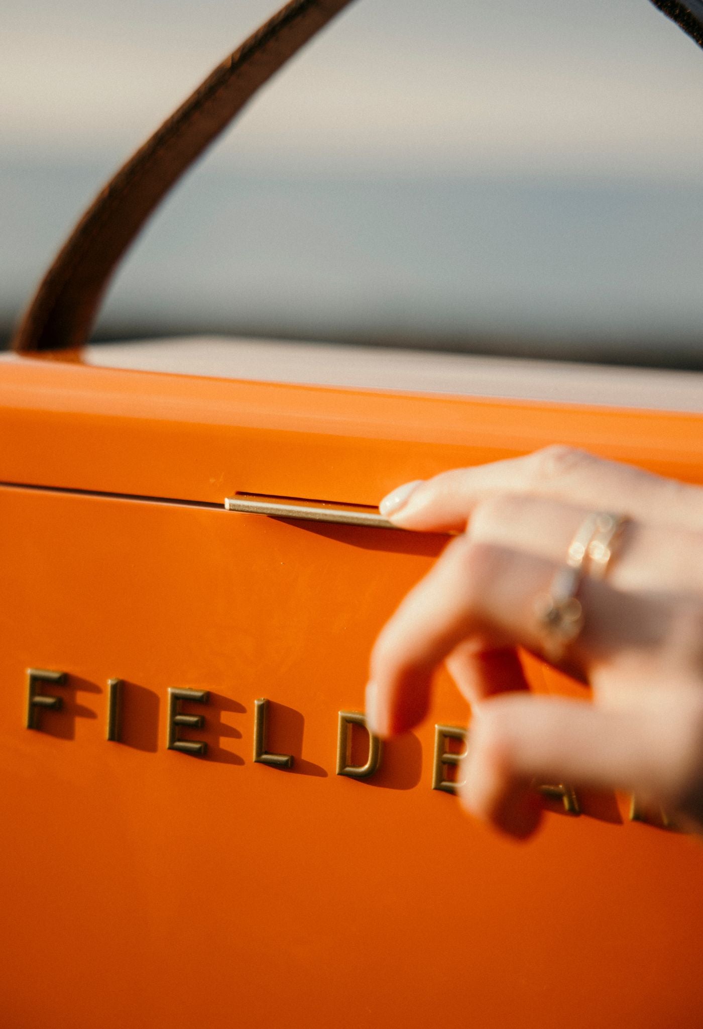 Orchard Orange Fieldbar Drinks Cooler closeup
