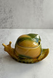 Ceramic Snail Pot with Lid