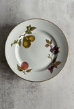 Set of Six Autumn Fruits Plates