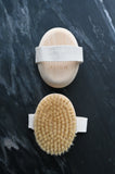 Brosse de bain en bois de hêtre