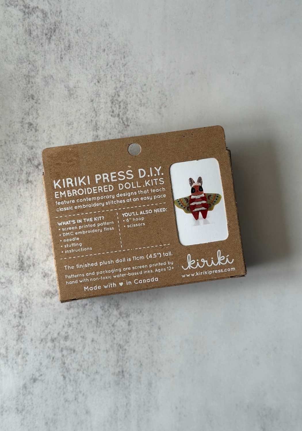 Kits de broderie de poupées en peluche animales