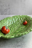 Lettuce Leaf and Tomato Dish