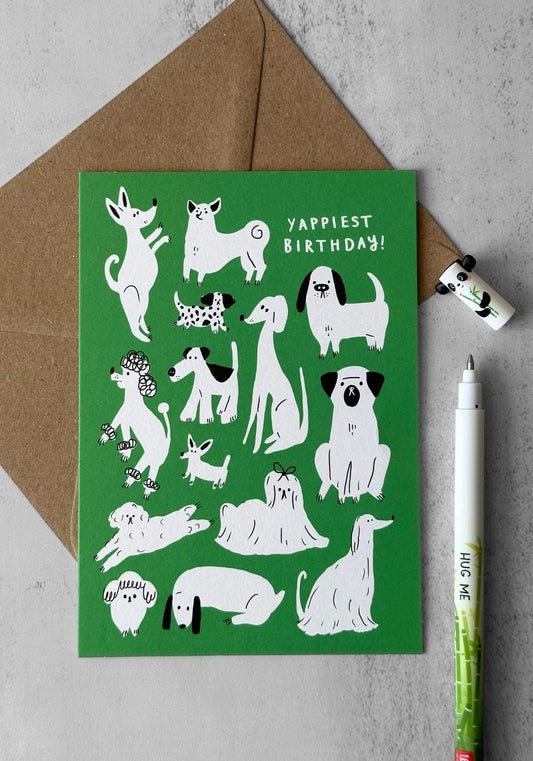 Yappy Birthday Card