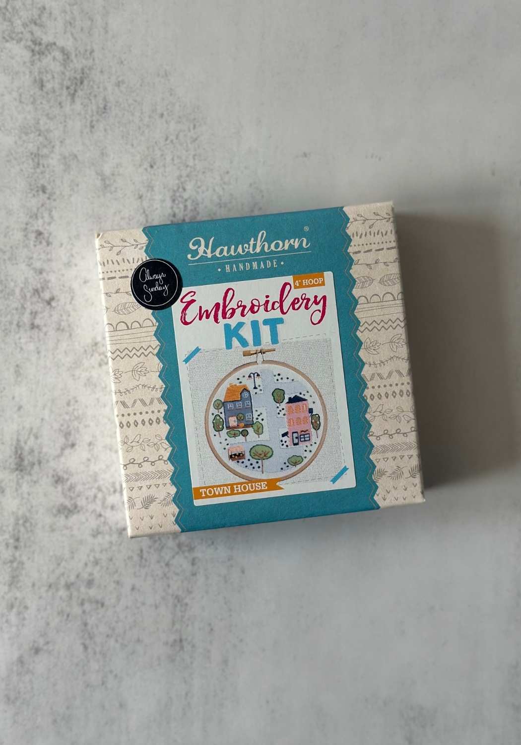 Stadthäuser Mini-Stickset