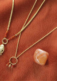 Carnelian Citrine Necklace