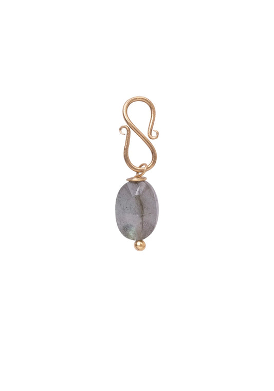 Labradorite Pendant Gem Charm