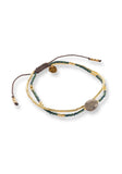 Double Layer Labradorite Bracelet