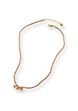 Triple Bead Carnelian Necklace