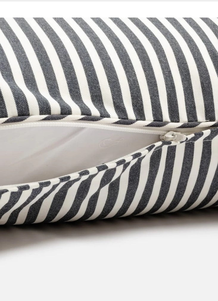 Navy Striped Indoor/ Outdoor Cushions