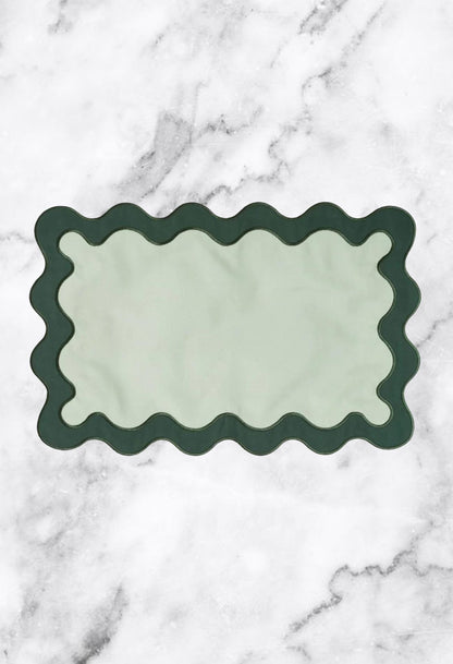 Tischsets mit Muschelrand 