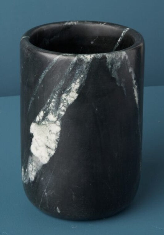 Black Marble Bottle Holder