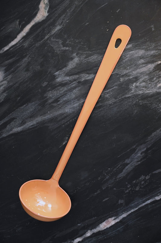 Tamarind Enamel Ladle