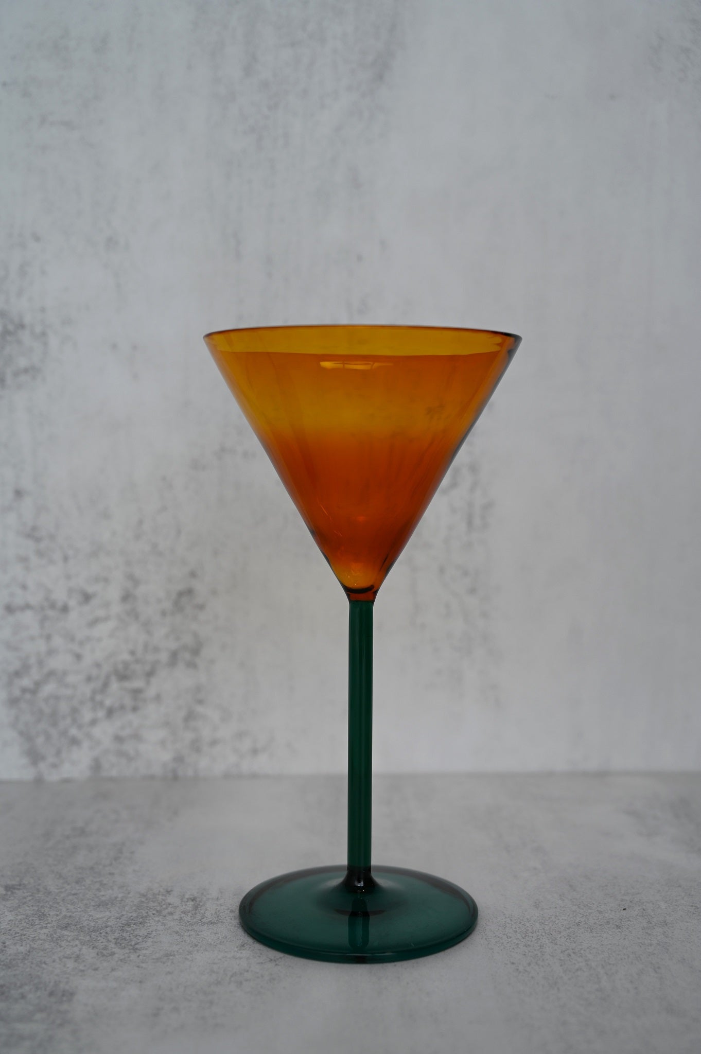 Zweifarbiges Martini-Glas 
