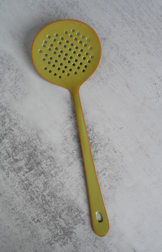 Lime Enamel Skimmer
