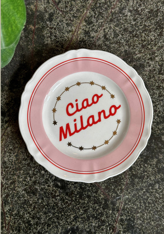 Ciao Milano Plate