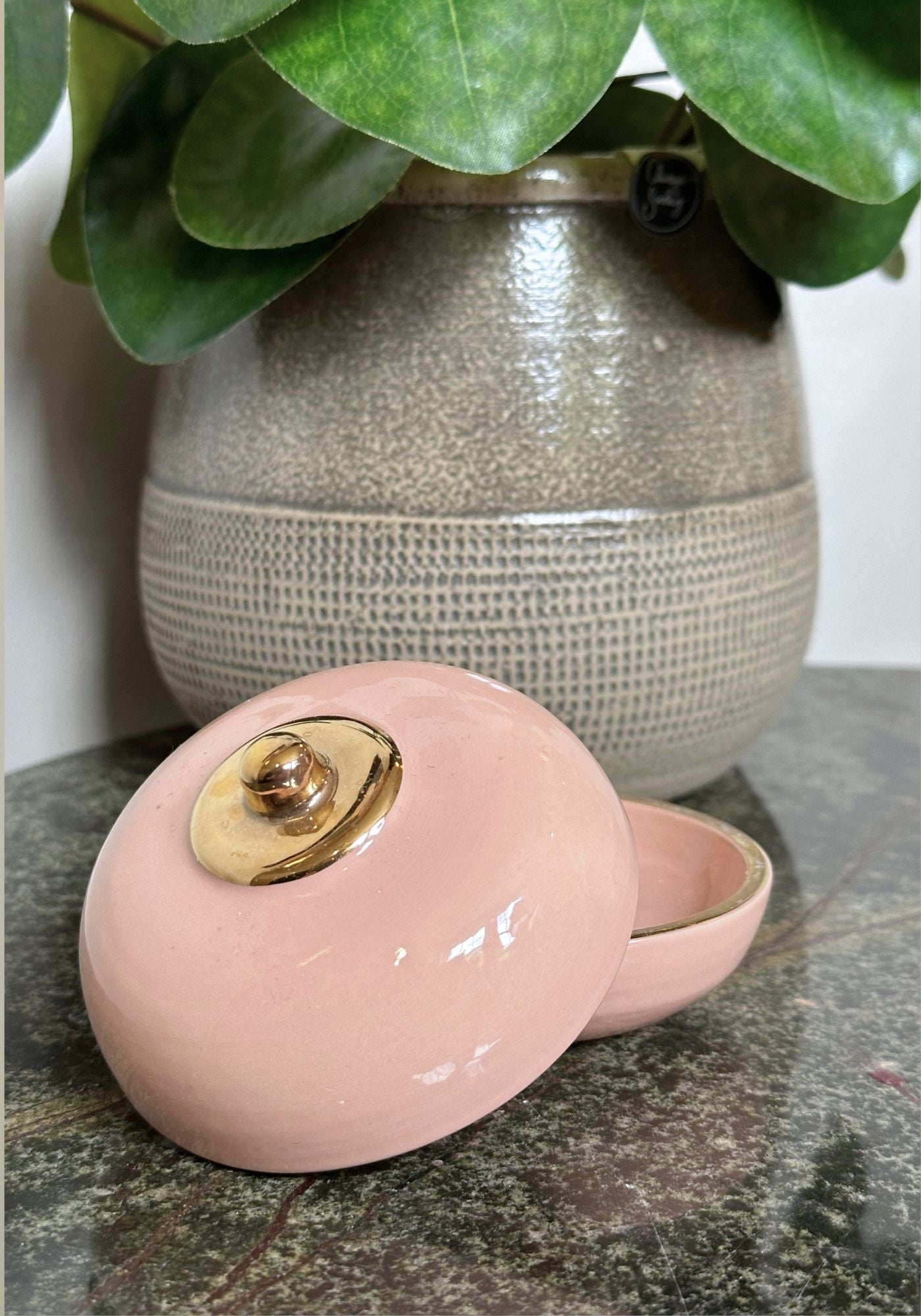 Pink Tit Trinket Box