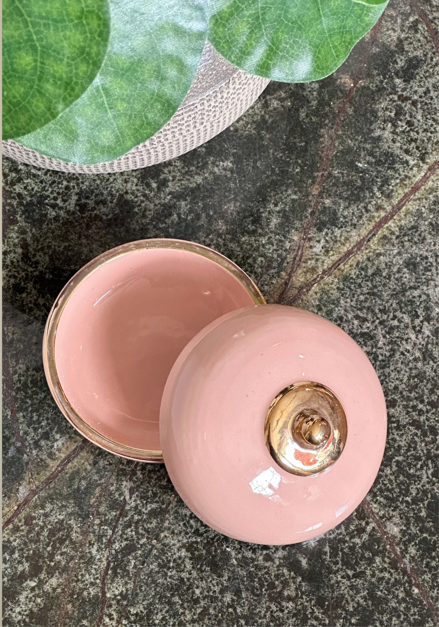 Pink Tit Trinket Box