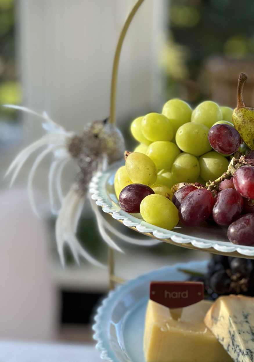 Three Tier Scalloped Cake Stand