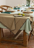 Black Border Table Linen Collection