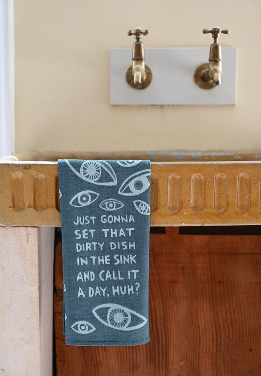 Dish In The Sink Tea Towel