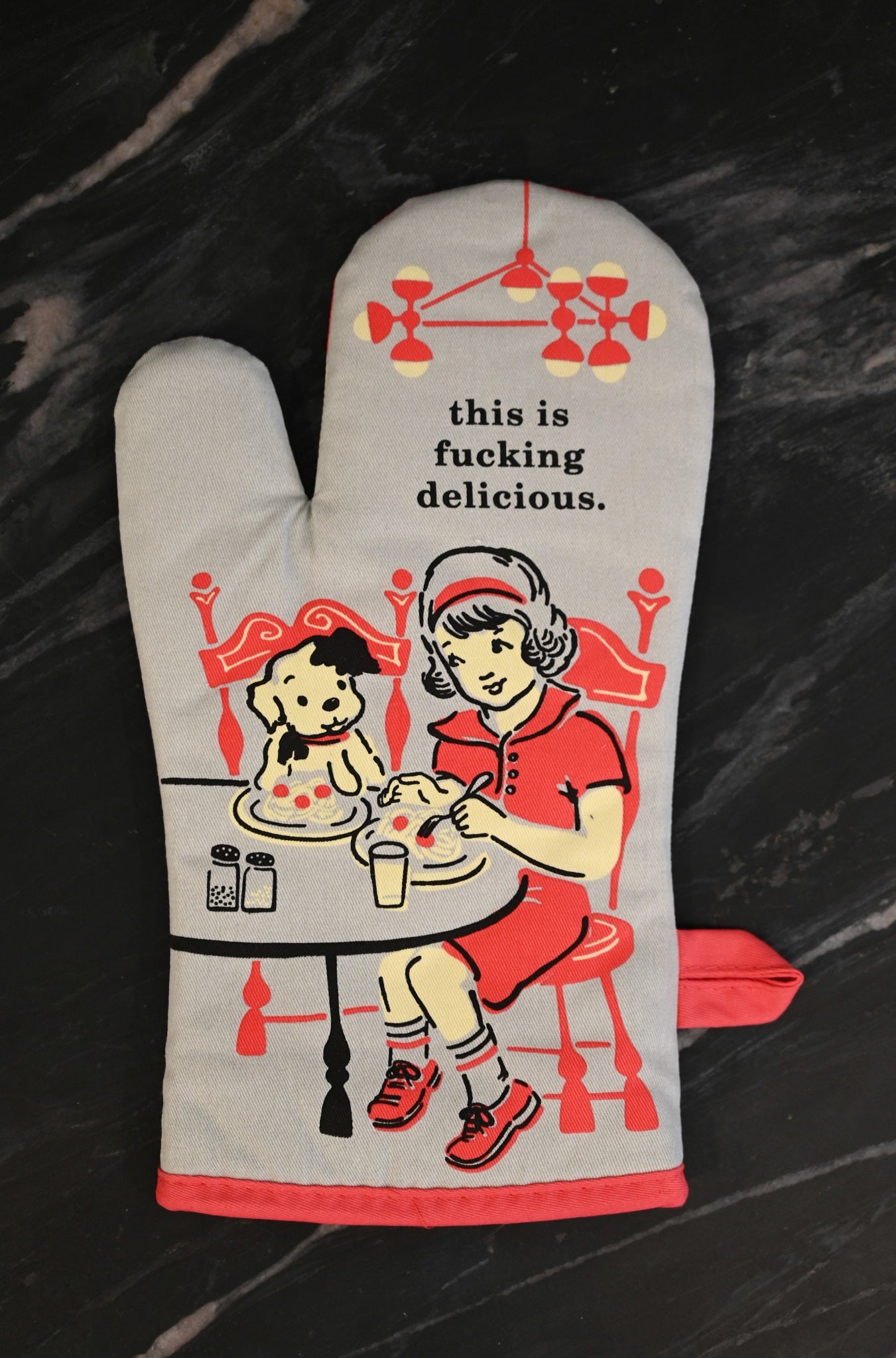 F*cking Delicious Oven Mitt