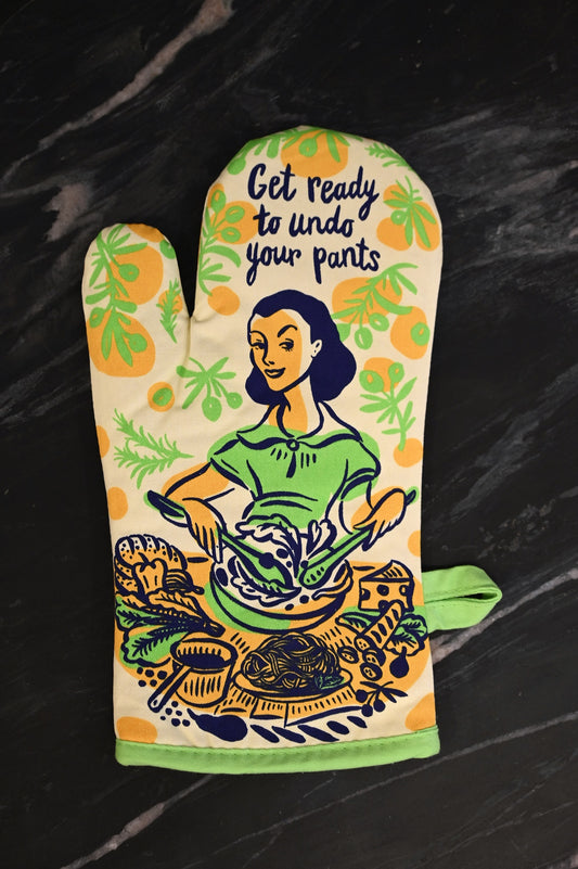 Undo Your Pants Oven Mitt