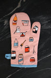 5pm Love This 7pm F*ck This Oven Mitt