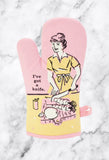 Ive Got A Knife Oven Mitt