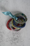 Set of Five Tinsel Lexi Braided Hair Bands