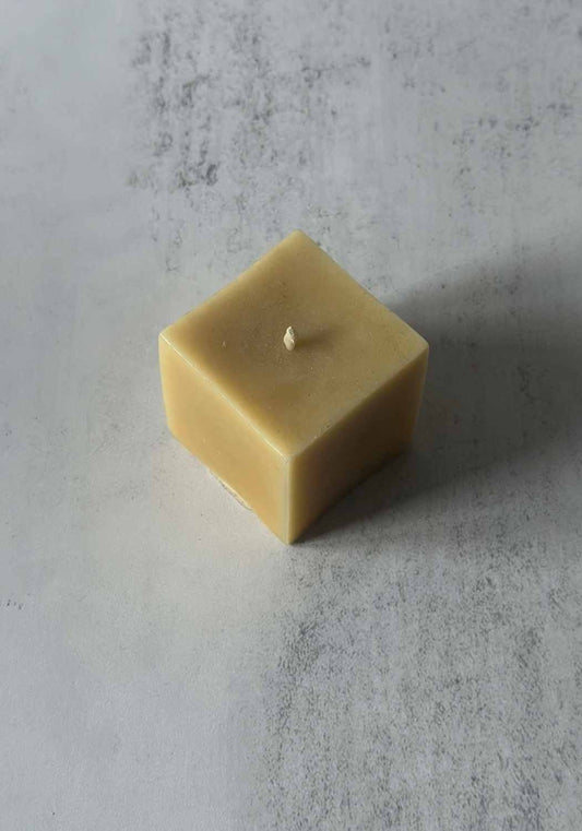 Bzzwax Natural Cube Candle