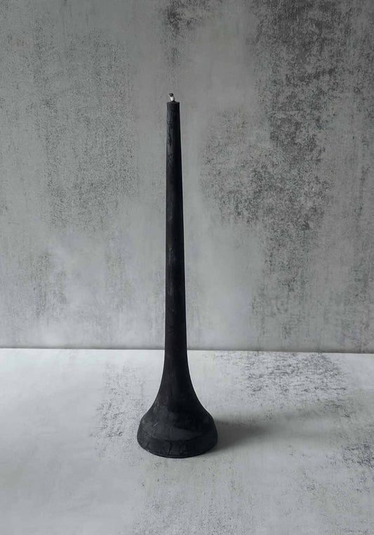 Bzzwax Black Tower Candle