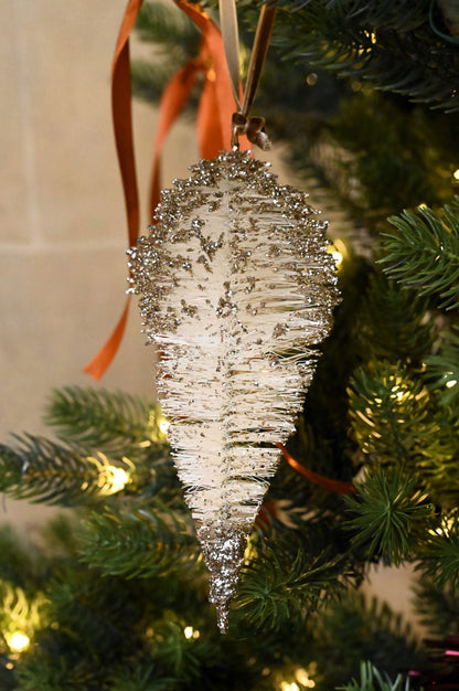 Décorations à paillettes en sisal