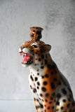 Hand-painted Leopard Candle Holder