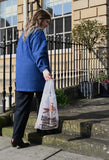 Sac cabas en organza brodé Boulangerie 