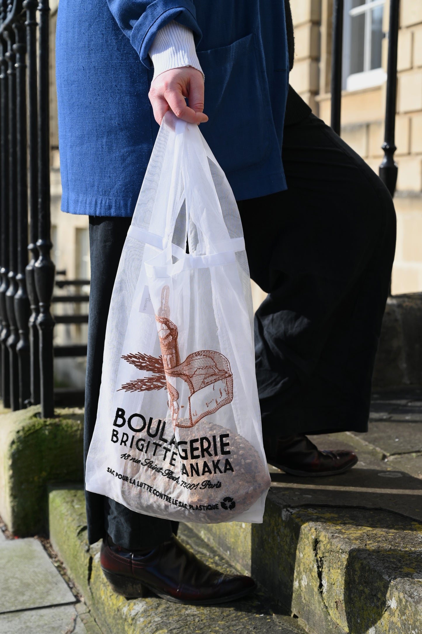 Boulangerie Embroidered Organza Tote Bag – Always Sunday Store