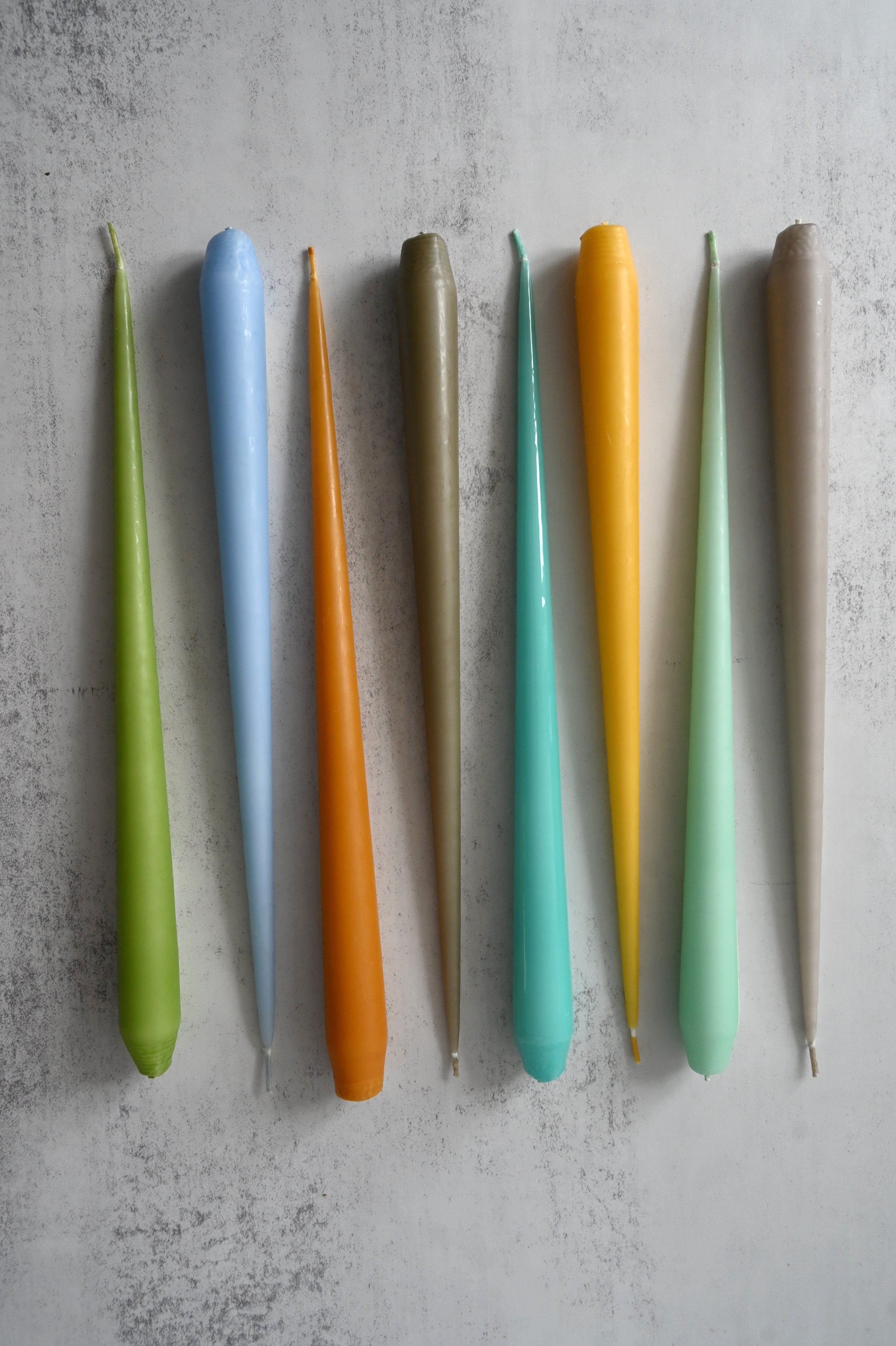 Sunday Store Ester & Erik Coloured Taper Candles | Premium Dinner Candles – Always ...