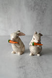 White Rabbits Salt and Pepper Shaker Set