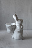 Small White Porcelain Easter Bunny Decoration