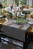 Grey Bunny Cotton Table Runner