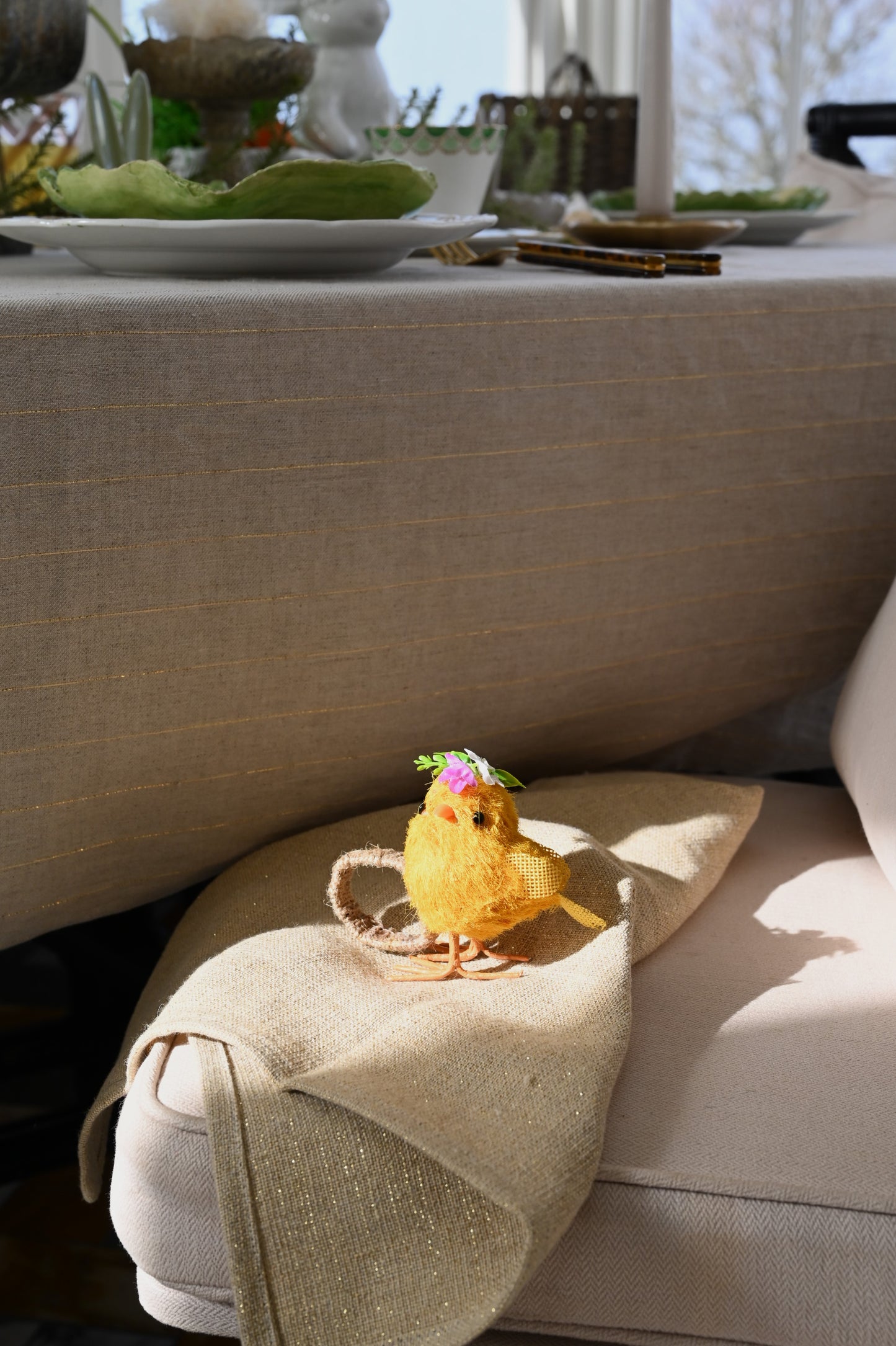 Set of Six Easter Chick Napkin Rings